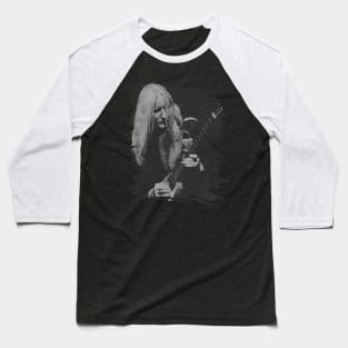 Johnny Winter // Retro Poster Baseball T-Shirt